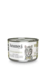 Amanova Cat Tuna & Sardines - tuńczyk i sardynki w galaretce puszka 70g [14] - obrazek 5