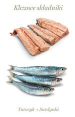 Amanova Cat Tuna & Sardines - tuńczyk i sardynki w galaretce puszka 70g [14] - obrazek 4