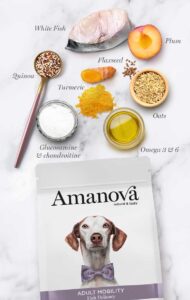 Amanova Dog Adult Mobility Fish Delicacy - biała ryba 10kg - obrazek 4