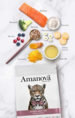 Amanova Cat Sterilised Salmon Deluxe - łosoś 300g - obrazek 3