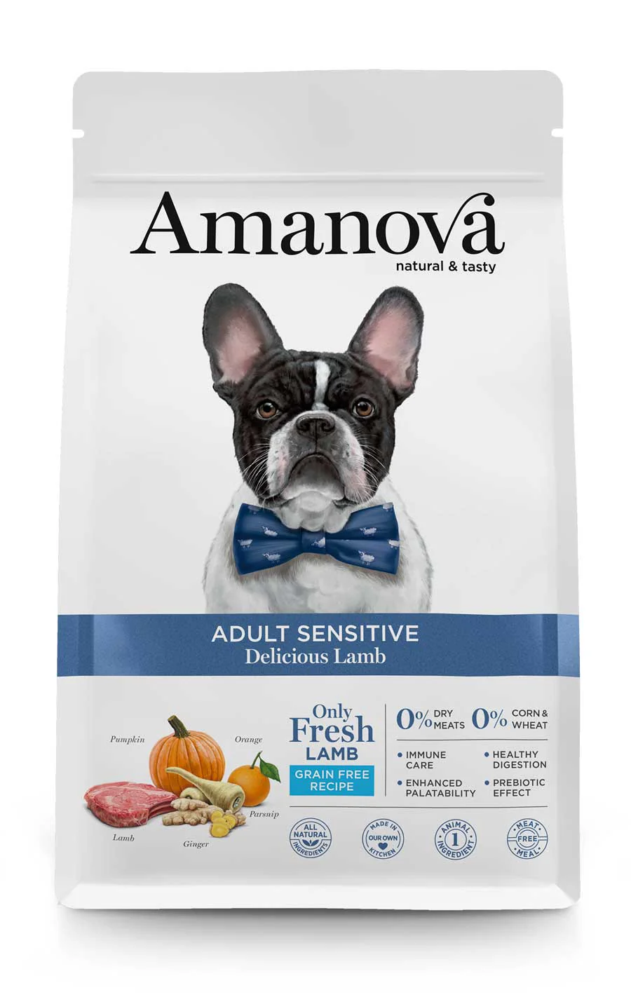 Amanova Dog Adult Sensitive Delicious Lamb - jagnięcina 10kg - obrazek 2