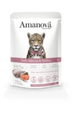 Amanova Cat Tasty Salmon & Turkey - łosoś i indyk saszetka 85g [P11] - obrazek 3