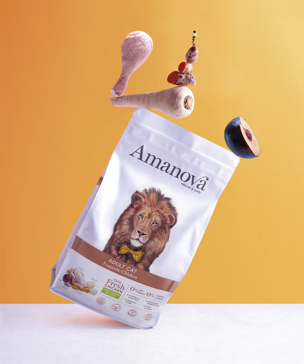 adultcatchicken Amanova Cat Adult Exquisite Chicken - kurczak 6kg - obrazek 1