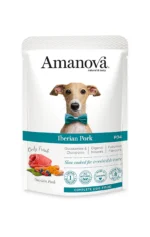 Amanova Dog Adult Iberian Pork - wieprzowina saszetka 100g [P04] - obrazek 2