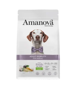 Amanova Dog Adult Mobility Fish Delicacy - biała ryba 10kg - obrazek 2