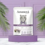 Amanova Cat Sterilised Fish & Turkey - biała ryba i indyk saszetka 85g [P12]