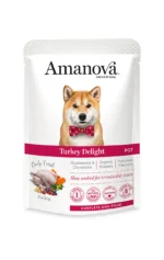 Amanova Dog Adult Turkey Delight - indyk saszetka 100g [P07] - obrazek 4